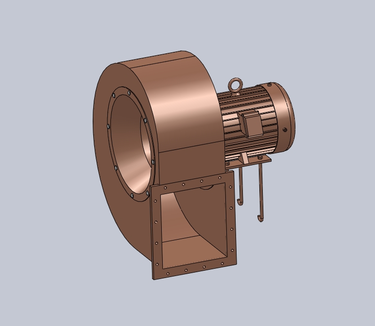 4-72-11A式低压离心通风机[4-72-11A式低压离心通风机-2.8-Y90S-2(B35)]